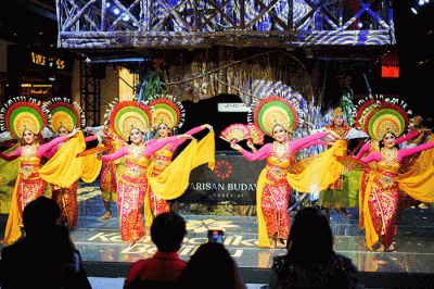 Peresmian Instalasi Heritage Diplomacy Jagantara di Jakarta Selatan, Kamis (11/8/2022).