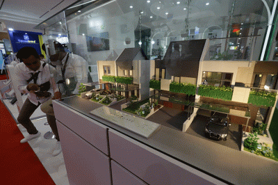 Indonesia Properti Expo 2022 dengan tema KPR BTN Merdeka di JCC, Senayan, Jakarta, Sabtu (13/8/2022).