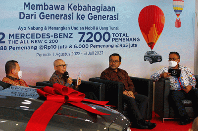 Peluncuran Panin Super Bonanza 2022 di Jakarta, Selasa (16/8/2022).