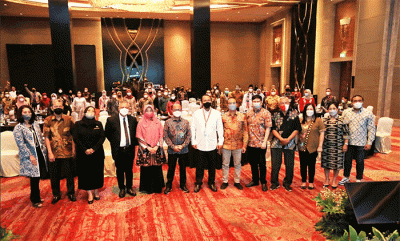 Sekretaris Jenderal Kementerian Ketenagakerjaan, Anwar Sanusi ketika memberikan sambutan pada acara Konsolidasi Informasi Demand Pasar Kerja di Jakarta.
