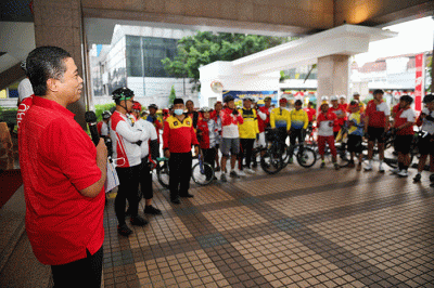 Melalui kegiatan bersepeda tersebut diharapkan para BTNers selalu sehat dan bugar untuk lebih bersemangat dalam mendukung perseroan berkinerja lebih baik.