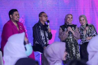 Roadshow Jakarta Muslim Fashion Week (JMFW) 2024 di Auditorium Kementerian Perdagangan, Jakarta Pusat, Rabu (23/8/2022).