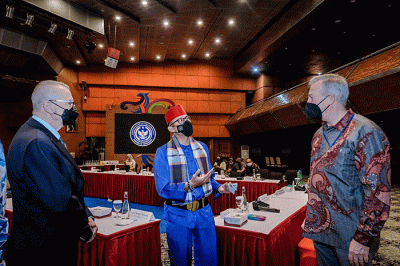 Menparekraf Sandiaga Salahuddin Uno mengajak Duta Besar US-ASEAN Business Council Ted Osius untuk mendukung perkembangan pariwisata dan ekonomi kreatif.