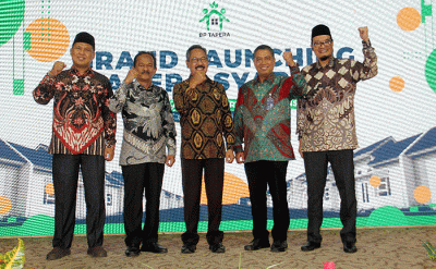 Peluncuran Tapera Syariah di Banda Aceh, Selasa (23/8/2022).