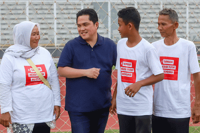 Dengan program ini diharapkan dapat menginspirasi para talenta muda untuk menjadi versi terbaik mereka dalam olahraga sepak bola.