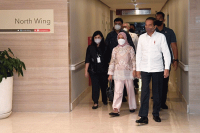 Suasana bahagia menyelimuti keluarga Presiden Joko Widodo dan Ibu Iriana yang menyambut kelahiran cucu kelima pada hari Kamis, 25 Agustus 2022.