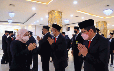 Menteri Ketenagakerjaan Ida Fauziyah melantik 60 pejabat yang terdiri atas pejabat tinggi pratama, administrator, dan pengawas.