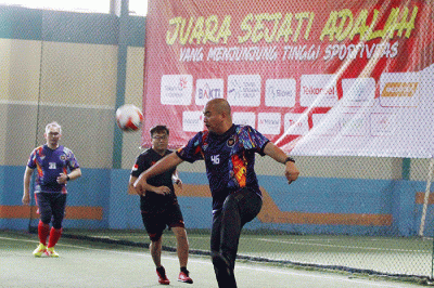 Turnamen Futsal Piala Menkominfo (Menkominfo Cup) XIII di Jakarta, Sabtu (27/8/2022).