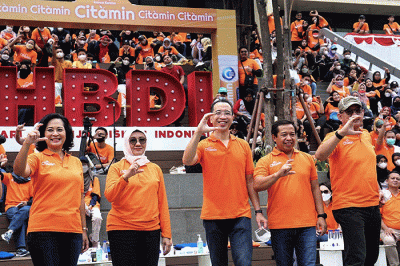 Peluncuran produk Citamin di Jakarta, Minggu (28/8/2022).