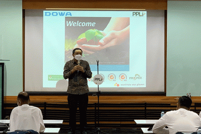 Pihak PPLI dalam tournya juga menyampaikan alur dari awal bagaimana proses menerima limbah B3.