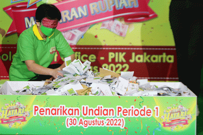Gebyar Hatari Miliaran Rupiah berhasil membawa antusiasme masyarakat yang luar biasa.