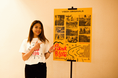 Peluncuran poster dan trailer Piknik Pesona di MNC Conference Hall, Jakarta, Rabu (31/8/2022).