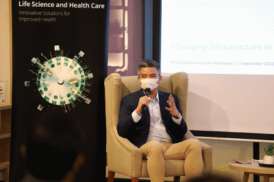 Peluncuran hasil riset dan talkshow Digitising Indonesia's Health Care Sector di Jakarta, Kamis (1/9/2022).