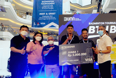 Road Show Tabungan BTN Bisnis di Semarang, Sabtu (3/9/2022).