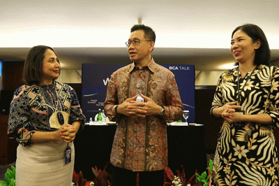 BCA TALK: Road To BCA Wealth Summit 2022 di Jakarta, Senin (5/9/2022).