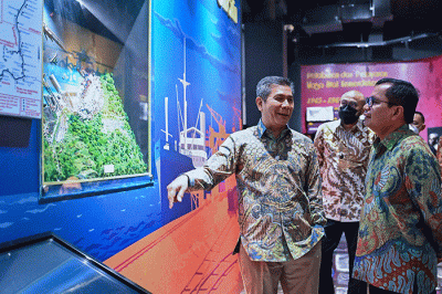 Penandatanganan perjanjian induk kerja sama sinergi operasional dan pengembangan usaha di Jakarta, Rabu (7/9/2022).