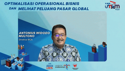 Direktur BCA Antonius Widodo Mulyono menyampaikan bahwa Peran UMKM dalam perekonomian nasional cukup signifikan.