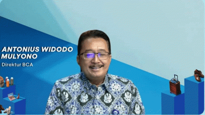 Direktur BCA Antonius Widodo Mulyono menyampaikan bahwa Peran UMKM dalam perekonomian nasional cukup signifikan.