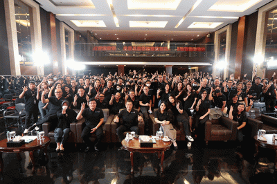 Syukuran Ulang Tahun RCTI+ ke-3 yang diselenggarakan di MNC Studios Kebun Jeruk Jakarta, Senin (12/9/2022).
