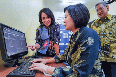 Peresmian MNC Sekuritas Kantor Cabang Taman Puring, Jakarta Selatan, Selasa (20/9/2022).
