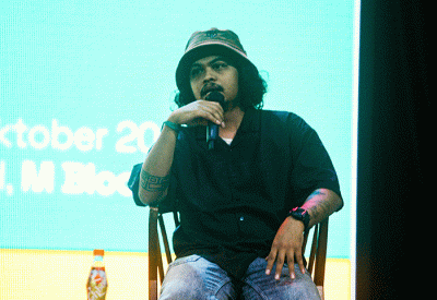 Konferensi pers M Bloc Fest 2022 di Live Space, Jakarta, Rabu (21/9/2022).