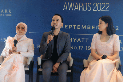 Social Excellence Awards 2022 di Salon 1, Park Haytt Jakarta, Rabu (21/9/2022).