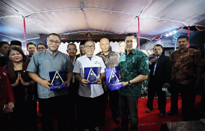 Executive Chairman MNC Group Hary Tanoesoedibjo resmi dikukuhkan menjadi Dewan Pakar Asosiasi Pengusaha Mi dan Bakso (APMISO) Nusantara.
