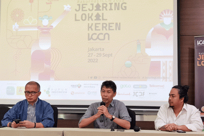 Jumpa pers Indonesia Creative Cities Network (ICCN) akan menggelar Rapat Koordinasi Nasional di Gedung iNews, Jakarta, Senin (26/9/2022).