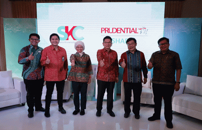 Peluncuran Sharia Knowledge Centre di Jakarta, Selasa (27/9/2022).