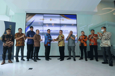 Penandatanganan Memorandum of Understanding (MoU) antara PT. MNC Finance dan PT. Bank Sahabat Sampoerna di Gedung MNC Financial Center, MNC Center.