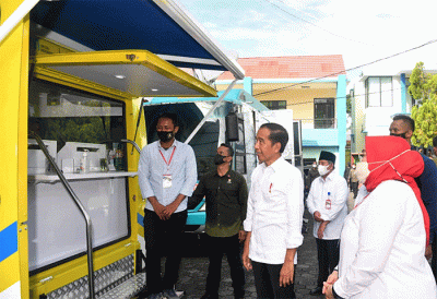 Presiden Jokowi mengapresiasi pelayanan BTN melalui MKK yang dinilai cepat dan dapat langsung diterima oleh para pekerja.