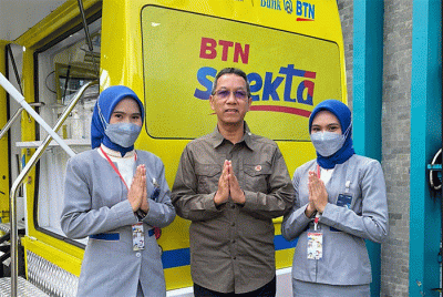 Presiden Jokowi mengapresiasi pelayanan BTN melalui MKK yang dinilai cepat dan dapat langsung diterima oleh para pekerja.