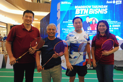 Launching Tabungan BTN Bisnis di Surabaya, Jawa Timur, Sabtu (1/10/2022).