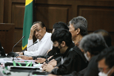Sidang Lanjutan Kasus Korupsi Pengadaan Pesawat Garuda di Pengadilan Tipikor, Jakarta, Senin (3/10/2022).