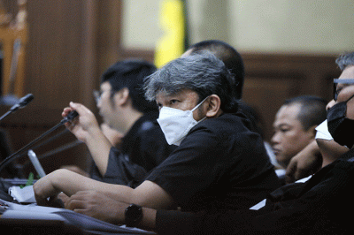 Sidang Lanjutan Kasus Korupsi Pengadaan Pesawat Garuda di Pengadilan Tipikor, Jakarta, Senin (3/10/2022).