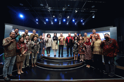 HUT ke-15 PT MNC Land Tbk. yang diselengarakan di Jakarta Selasa (4/10/2022).