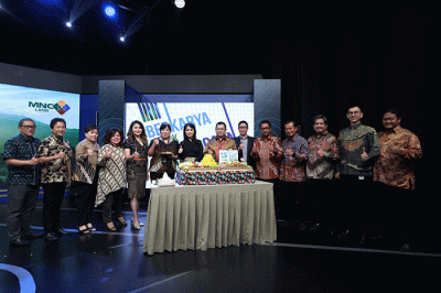 HUT ke-15 PT MNC Land Tbk. yang diselengarakan di Jakarta Selasa (4/10/2022).