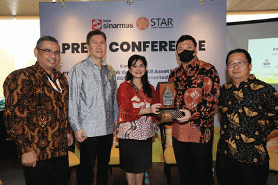 Peluncuran RDT STAR Protected XVIII, yang merupakan kerja sama Star Asset Management (Star AM) dengan Bank Sinarmas di Jakarta.