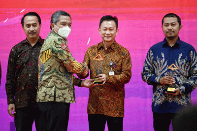 Ajang Penghargaan Subroto Bidang Efisiensi Energi (PSBE) 2022 di Jakarta, Rabu (5/10/2022).