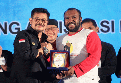 Menteri Pertanian Syahrul Yasin Limpo percaya bahwa Indonesia semakin kuat dan siap menghadapi tantangan pertanian ke depan karena ada petani milenial.