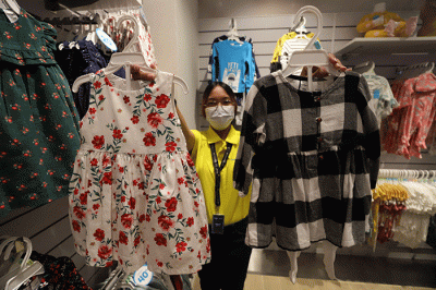 Peresmian gerai Carter’s di Plaza Indonesia, Jakarta, Jumat (7/10/2022).
