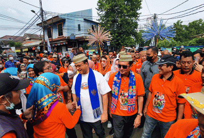 Festival Budaya Betawi Gorontalo ke-2 di Jakarta Selatan, Minggu (9/10/2022).