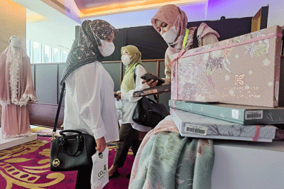 ARQAM Fashion & Beauty Care Accelerator di Jakarta, Senin (10/10/2022).