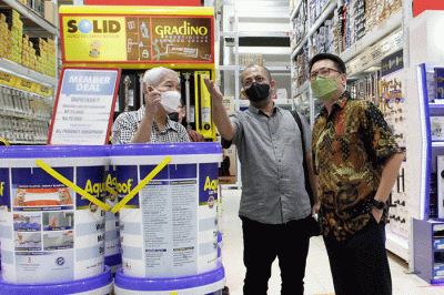 Investor Gathering dan Store Visit Mitra10 di Tangerang, Senin (10/10/2022).