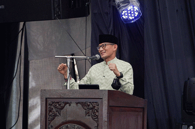 Orasi Ilmiah pada Wisuda Sarjana (S1) ke-31 dan Pascasarjana ke-20 Universitas Hasyim Asy'ari Tebuireng Jombang, Jawa Timur, Minggu (9/10/2022).