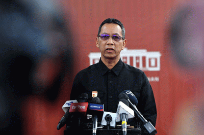 Heru Budi Hartono yang ditunjuk sebagai Penjabat (Pj) Gubernur DKI Jakarta memberikan keterangannya di Kompleks Istana Kepresidenan.