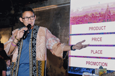 Pelatihan dan Talkshow Ekraf yang mengusung tema 