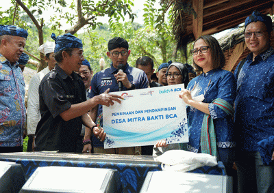 Peresmian Desa Wisata Saba Budaya Baduy di Kabupaten Lebak, Banten.