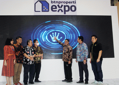 BTN Properti Expo di Tangerang City Mall, Tangerang, Senin (17/10/2022).