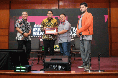 Presidensial Summit Genpro 2022 'Meningkatkan Peluang Bisnis Pariwisata dan Ekonomi Kreatif Daerah Pasca Pandemi' di Bidakara.